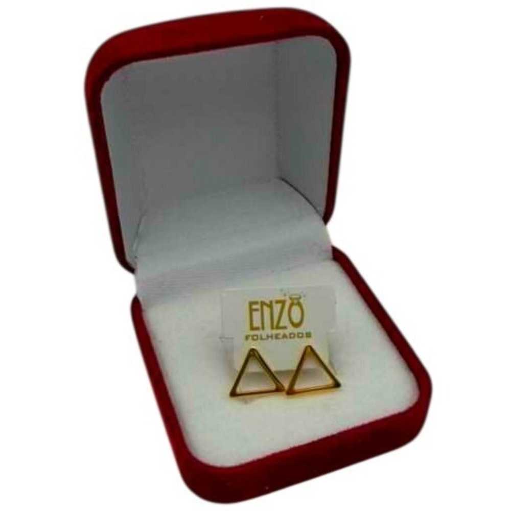 Enzo High‎ Quality Gold Plated Star Stud Earrings - Celestial Minimalist - NIB